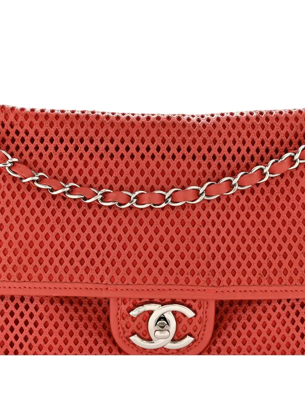 Chanel Perforated Calfskin Large Up In #329539C19B